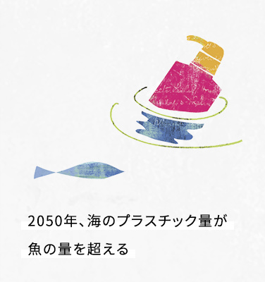 2050年、海のプラスチック量が魚の量を超える