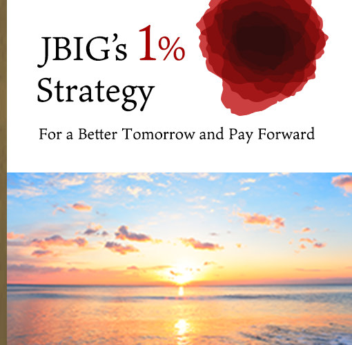 JBIG 1% Strategy for Goodlife and Pay forward
