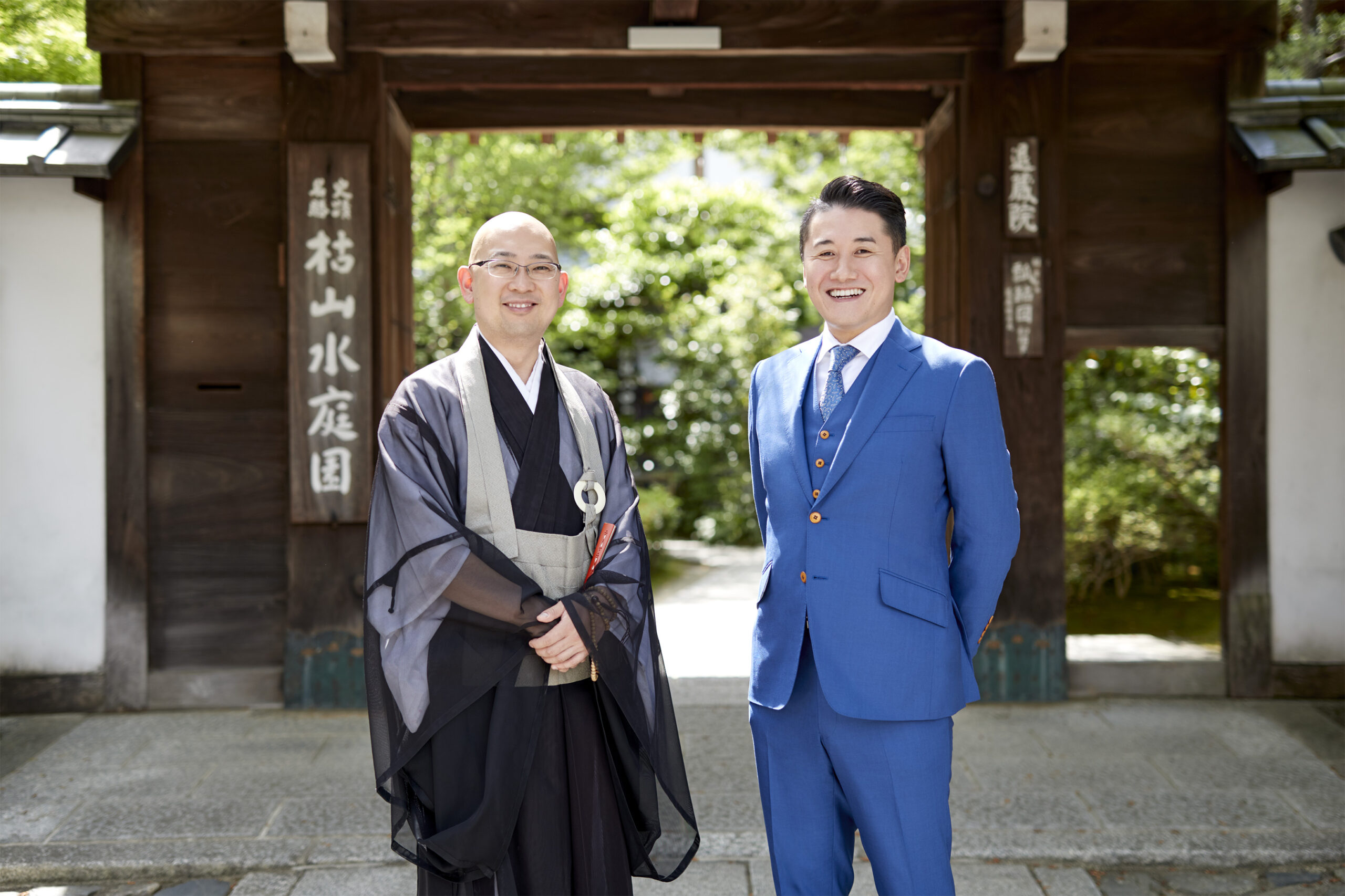 WABI-SABI is the Essence of Japan Beauty.経営者とお寺の副住職。立場の異なる二人だが、考えや信念には共通するものがあった。[前編]